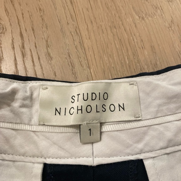 Sold Dordoni volume navy trousers - Picture 5 of 7